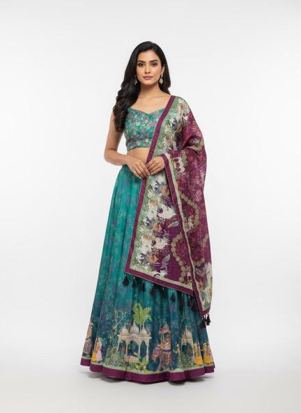 Artriddhs Dola silk D NO DEGITAL 16 Lehenga choli exporter in Gujarat